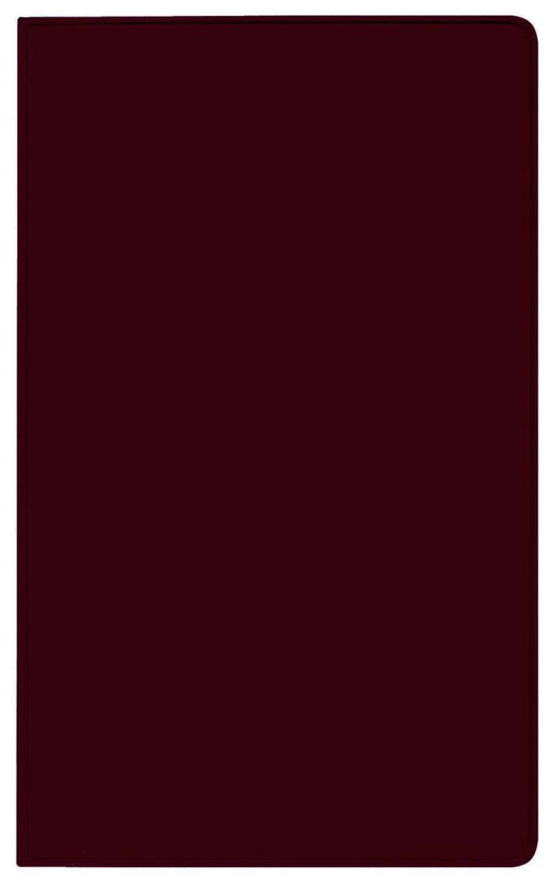 Taschenkalender Modul XL burgund 2026 von Korsch