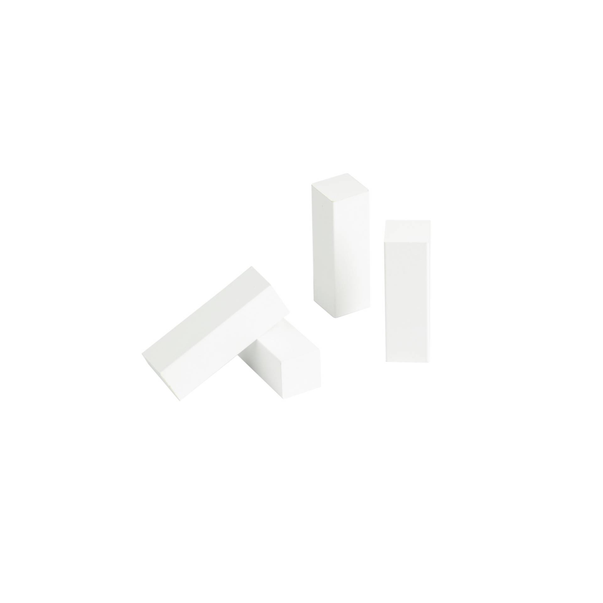 Kosche Eckholz glänzend weiß 19 x 60 mm 4 Stück Kosche Eckholz glänzend weiß 19 x 60 mm 4 Stück von Kosche