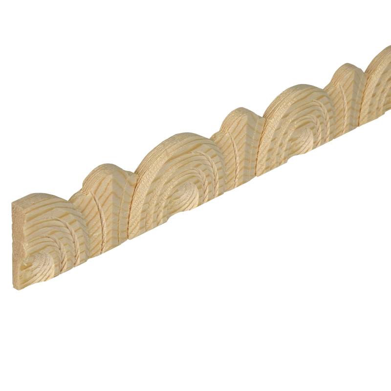Kosche Schnitzleiste Kiefer 7 x 34 x 2400 mm von Kosche