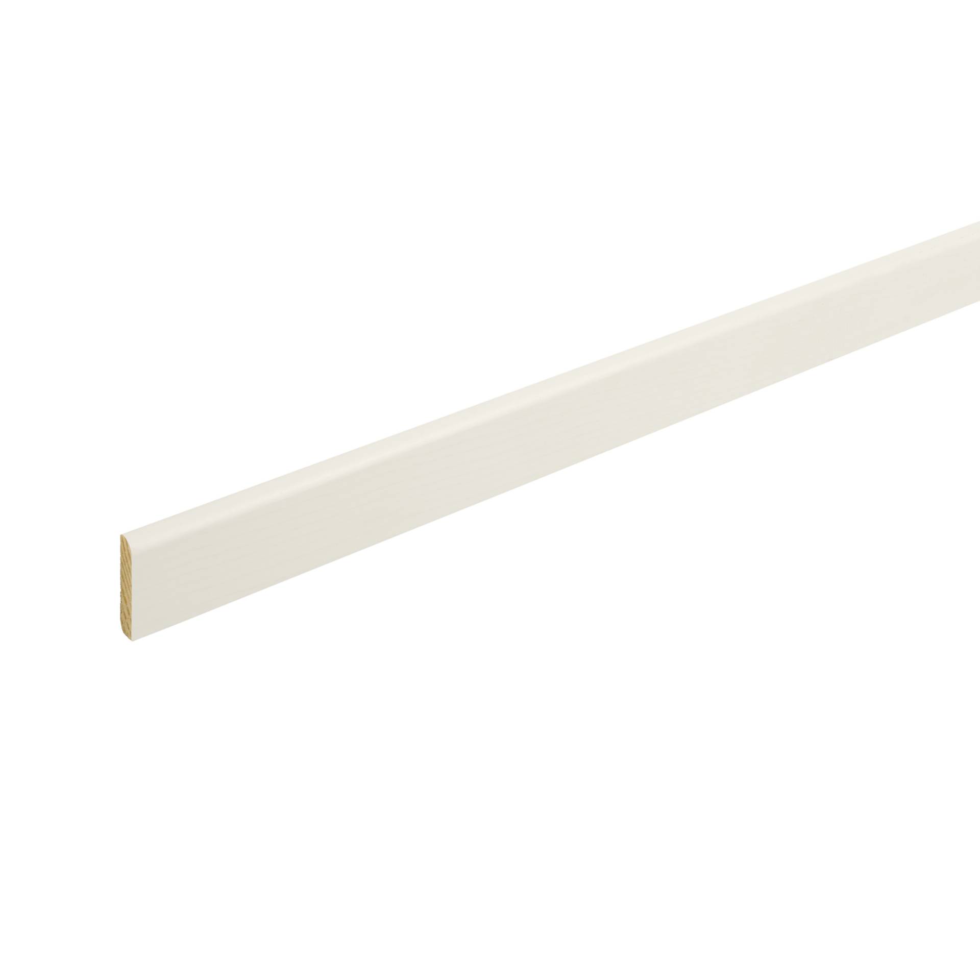 Kosche Sockelleiste Kiefer weiß lackiert 5 x 30 x 2400 mm Kosche Sockelleiste Kiefer weiß lackiert 5 x 30 x 2400 mm von Kosche