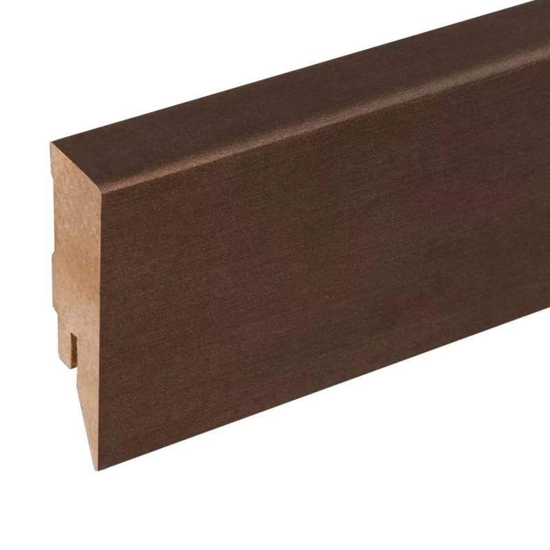 Kosche | Sockelleiste | Topline | MDF | 76850 | 16 x 58 x 2500 mm | Braun | Fußleiste von Kosche