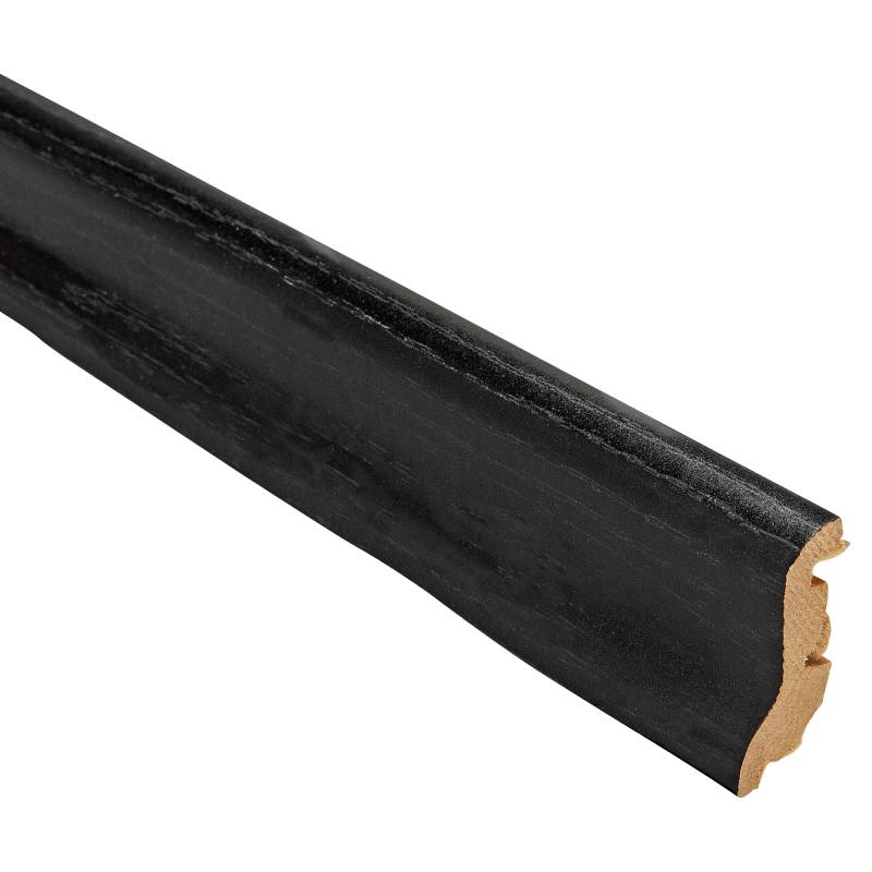 Kosche Sockelleiste schwarz 2400 x 45 x 20 mm von Kosche