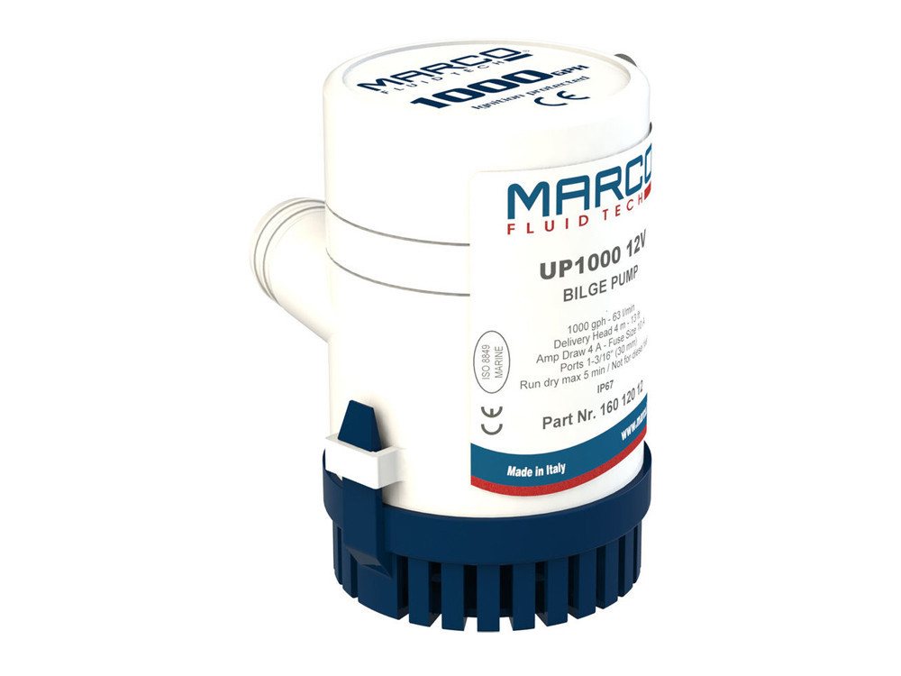 Koshin Tauchpumpe UP1000 Bilge-Pumpe 12V 63l/min in Italien hergestell Bootspumpe Koshin Tauchpumpe UP1000 Bilge-Pumpe 12V 63l/min in Italien hergestell Bootspumpe von Koshin
