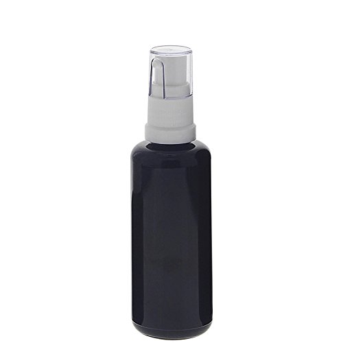 Gel-Spender aus Violettglas Kosmetex Glasflasche mit Gelpumper für lichtempfindliche Lotionen, Gele, 50 ml Gel-Spender aus Violettglas Kosmetex Glasflasche mit Gelpumper für lichtempfindliche Lotionen, Gele, 50 ml von Kosmetex
