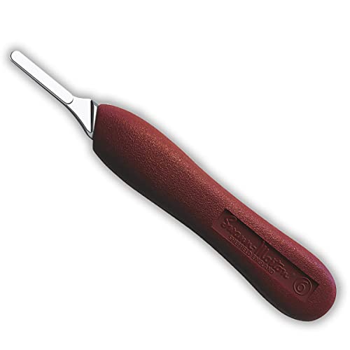 Handwerkergriff für Nr.4 Skalpell-Klingen Kosmetex, Swann Morton Ergonomischer Bastel Skalpellhalter von Kosmetex