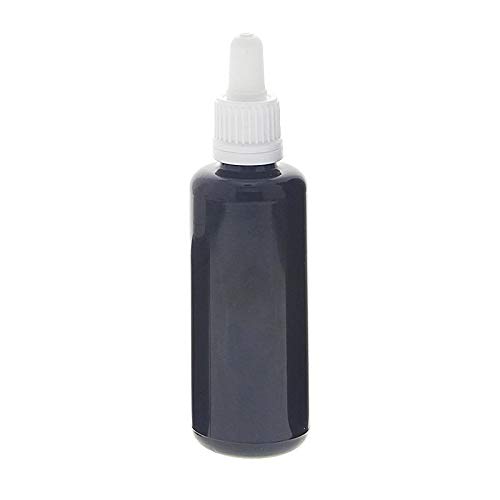 Miron-Glas Violettglas Flasche mit Pipette, leere violette Glas-Flasche, Kosmetex Pipettenflasche mit Pipettenmontur, 50 ml von Kosmetex