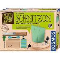 KOSMOS Bastelset Schnitzen Komplett-Set mehrfarbig von Kosmos