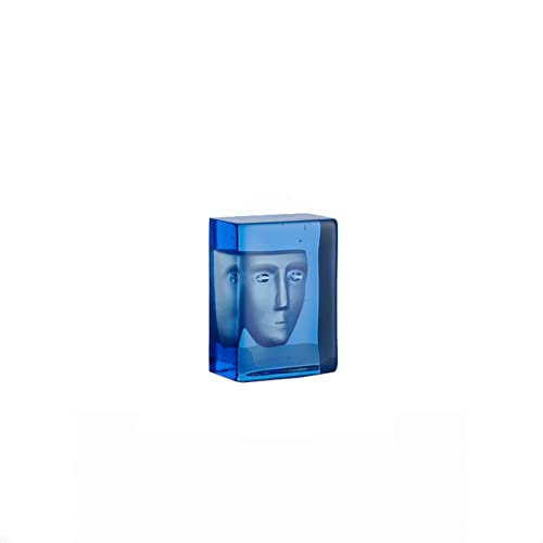 Kosta Boda Azur Frost-Skulptur aus Glas, 15 x 11,2 x 6,3 cm, Blau Kosta Boda Azur Frost-Skulptur aus Glas, 15 x 11,2 x 6,3 cm, Blau von Kosta Boda