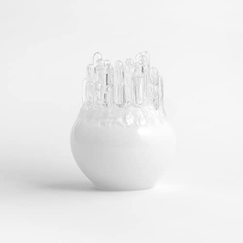 Kosta Boda - Polar Votive Teelichthalter 19 cm, Weiss von Kosta Boda