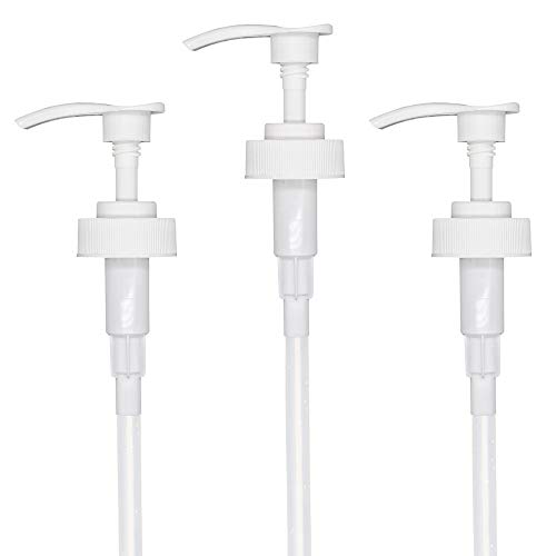 KSTEU Seifenpumpe Dosierpumpe 3 Stk,Pumpenspender Ersatz für 38mm Druckdüse Pumpe Flaschen Durch Schlauch,Ideal Zur Aufbewahrung Von Shampoo (38 mm) von KostaTech