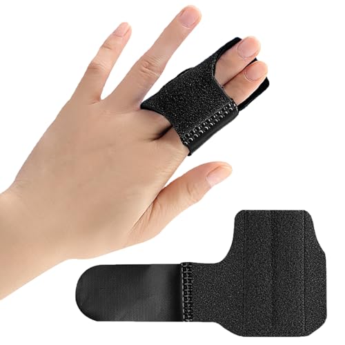 Kotkiddy® Fingerschiene Finger Sleeves mit Verstellbarer Klettverschluss Fingerschützer Fingerschutz Unterstützung Finger Ärmel Gelenkschmerzen Lindern von Kotkiddy