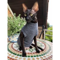 Kotomoda Cat Weat Turtleneck Maxi Pyjamas Dunkelgrau von KotomodaCATWEAR