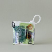 Handmade Contemporary Ceramic Vase, Inspired By Ancient Design, With Artistic Painting, Perfect For Modern Boho Style Interior Handmade Contemporary Ceramic Vase, Inspired By Ancient Design, With Artistic Painting, Perfect For Modern Boho Style Interior von KottiCeramics