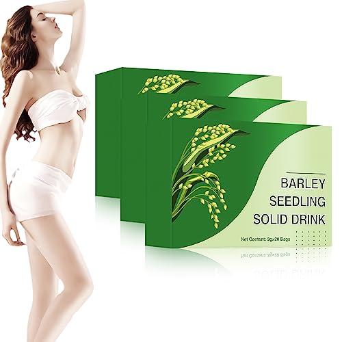 Koufeil Naveta Gerstengraspulver 100% Rein Und Biologisch, Naveta Bio Gerstengraspulver, Natürliches Weizengraspulver, Naveta Reine Bio Gerste (3 Box) von Koufeil