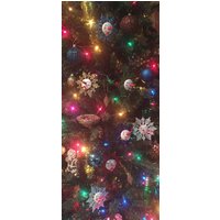 Niedliche Handgemachte Schneemann Fimo Ornament. Lila Glitzernder Glitzer Schneemann. Geschenkanhänger. Geschenk Dekoration.geschenk Dekoration. von KousoulasKreations