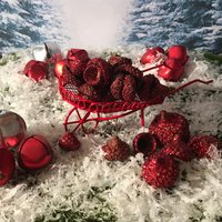 Rote Glitzer Eichel Tops Für Weihnachten Und Urlaub Handwerk Oder Decour Verschiedene Größen Rote Glitzer Eichel Tops Für Weihnachten Und Urlaub Handwerk Oder Decour Verschiedene Größen von KousoulasKreations