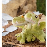 Süße, Verzauberte Drachen, Verzauberter Garten, Grüne Miniaturdrachen, Miniaturgartenzubehör, Feendrachen Süße, Verzauberte Drachen, Verzauberter Garten, Grüne Miniaturdrachen, Miniaturgartenzubehör, Feendrachen von KousoulasKreations