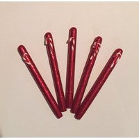 Wiederbefüllbare Weihnachts Stifte Rot Polymer Clay Arthritis Stift Weihnachtskugelschreiber Geschenk Weihnachten von KousoulasKreations