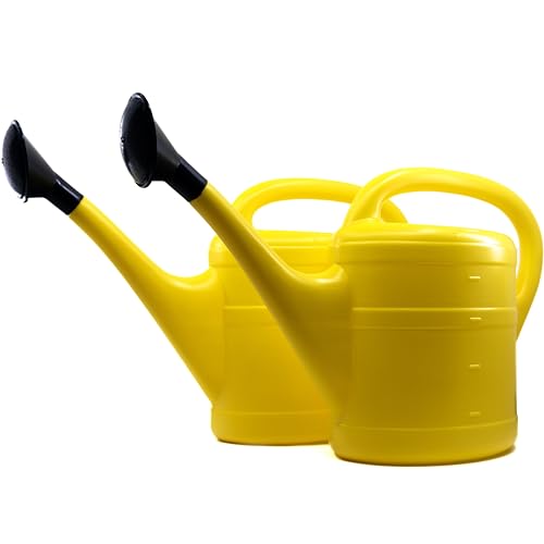 2X Gießkanne 5L GELB + 1x KÜHLSCHRANKMAGNET! Blumenkanne Kunststoff für Garten & Zimmerpflanzen Gießkannen Gieskanne Gieskannen Giesskanne 5 L Liter Watering Can Kinder Zimmergießkanne, gesamt 10L 2X Gießkanne 5L GELB + 1x KÜHLSCHRANKMAGNET! Blumenkanne Kunststoff für Garten & Zimmerpflanzen Gießkannen Gieskanne Gieskannen Giesskanne 5 L Liter Watering Can Kinder Zimmergießkanne, gesamt 10L von KOVA