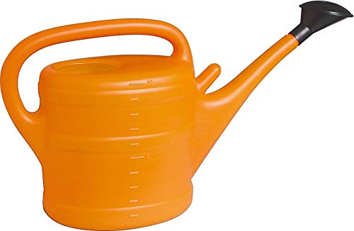 1X Gießkanne 10L ORANGE + 1x KÜHLSCHRANKMAGNET! Blumenkanne Kunststoff für groß & klein, Garten & Zimmerpflanzen Gießkannen Gieskanne Gieskannen Giesskanne 10 Liter Watering Can Gieskannen10Liter von KOVA