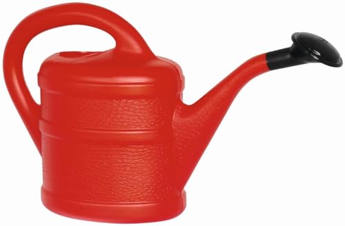 Gießkanne 1L ROT + 1x KÜHLSCHRANKMAGNET! Kindergießkanne Kunststoff für Kinder groß & klein, Garten & Zimmerpflanzen Gießkannen Gieskanne Gieskannen Giesskanne 1 Liter Watering Can Gieskannen1Liter von KOVA