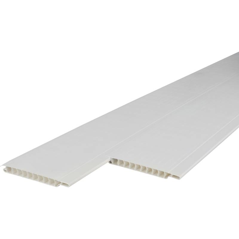 Kunststoffpaneele Duropan 270 cm x 10,5 cm Weiß Kunststoffpaneele Duropan 270 cm x 10,5 cm Weiß von Duropan