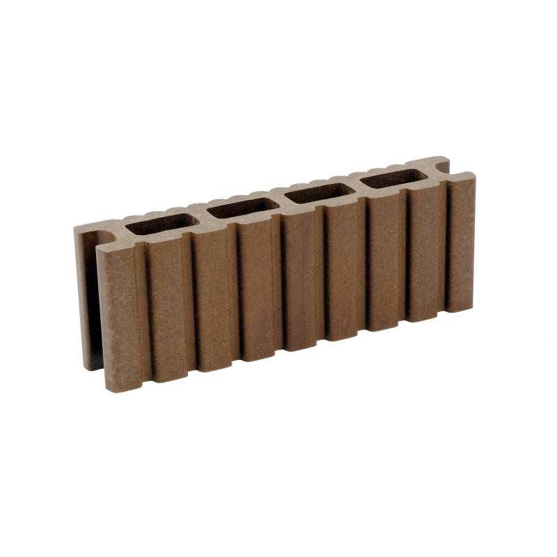 Kovalex Muster zur Terrassendiele 'Exklusiv' braun matt 100 x 145 x 26 mm von Kovalex