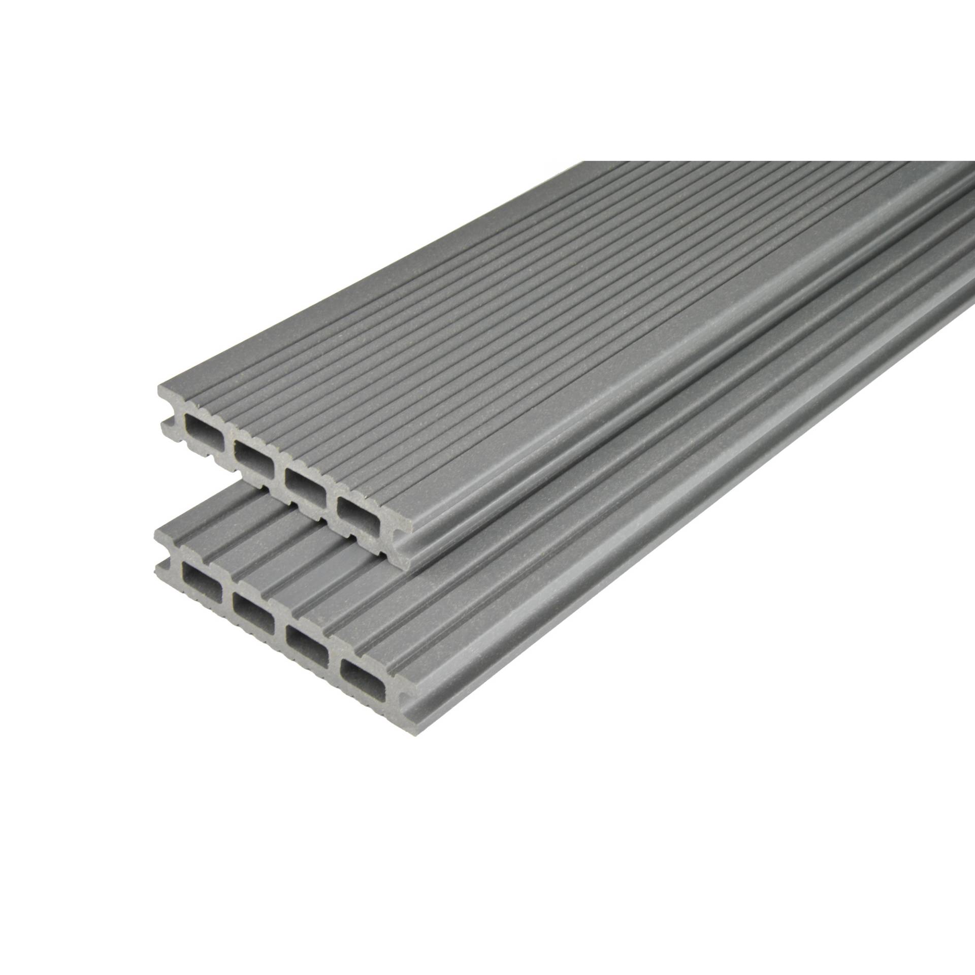 Kovalex Terrassendiele 'Exklusiv' WPC grau 3000 x 145 x 26 mm von Kovalex