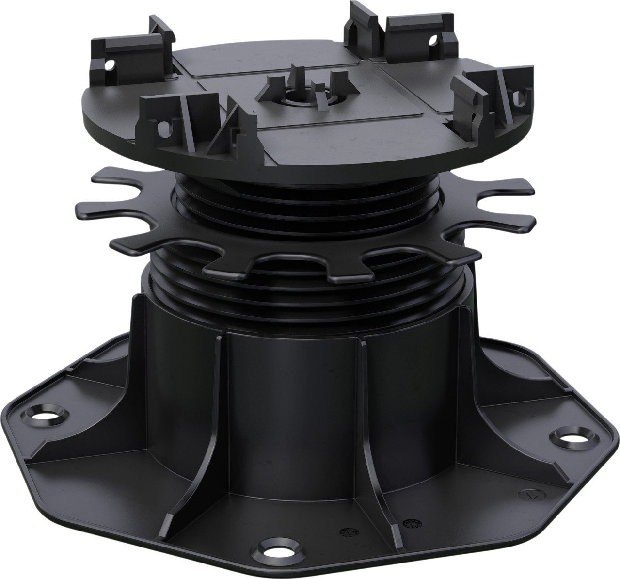 Kovalex Terrassendielen Kovalex Terrassenlager verstellbar 6,5 x 15,5 cm Kovalex Terrassendielen Kovalex Terrassenlager verstellbar 6,5 x 15,5 cm von Kovalex