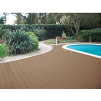 Kovalex WPC-Terrassendielen Komplettset braun B/L: ca. 210x300 cm von Kovalex