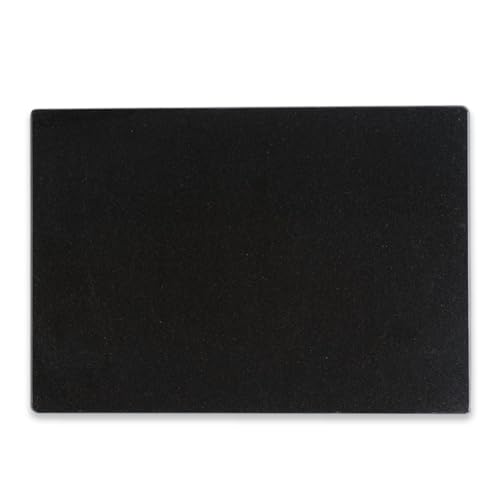 Koville Schwarze Marmor-Schneidebretter für Küchenarbeitsplatte, natürliches Marmor-Schneidebrett, Gebäckbrett, Käsebretter für Zuhause, Küche, Dekoration, Steinschneide-Serviertablett für Charcuterie von Koville