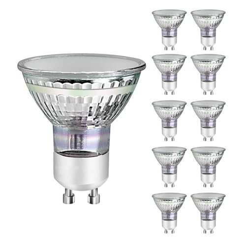 Kowanie GU10 LED Warmweiss 3W Leuchtmittel Lampe Ersetzt 30W Glühbirne 3000K Energiesparlampe Abstrahlwinkel 110° Spot Nicht Dimmbar Reflektor Birne Glühlampen Strahler Spot LED GU10-10 pack von Kowanie