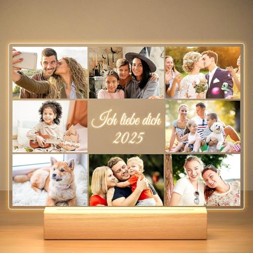 KoxSmar Personalisierte Geschenke für Frauen, Personalisierte Bilderrahmen mit Foto, Acrylglas Personalisiert, Bilderrahmen Beleuchtet, Personalisiertes Geschenk für Familie und Freunde KoxSmar Personalisierte Geschenke für Frauen, Personalisierte Bilderrahmen mit Foto, Acrylglas Personalisiert, Bilderrahmen Beleuchtet, Personalisiertes Geschenk für Familie und Freunde von KoxSmar
