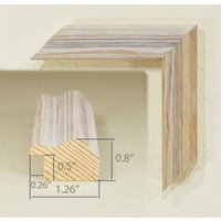 Holz Bilderrahmen Kiefer. Rustikaler Weißer Bilderrahmen Holz Bilderrahmen Kiefer. Rustikaler Weißer Bilderrahmen von KozakFramesUA