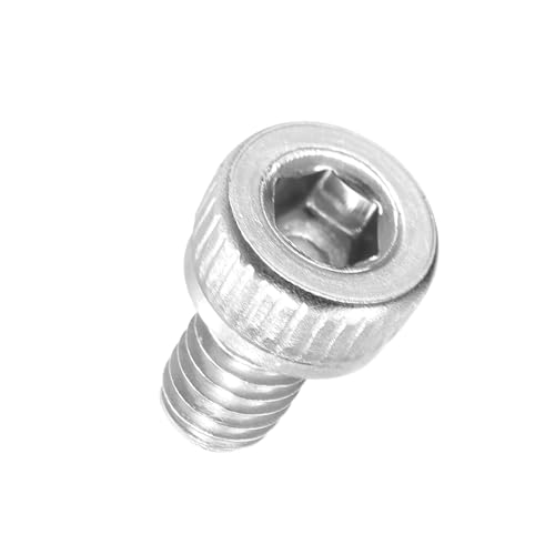 Kozelo 100 Stück Zylinderschrauben mit Innensechskant - [M2,5-0,45 x 4mm] Schrauben Edelstahl 304 Vollgewinde Innensechskantschraube Befestigung Ersatz für Elektromotor Lüfter Auto von Kozelo