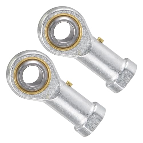 Kozelo 2 Stück PHS12 Gelenklager - [12 mm Bohrung M12x1.75 weibliches Rechtsgewinde] Fischgelenk, Kohlenstoffstahl von Kozelo