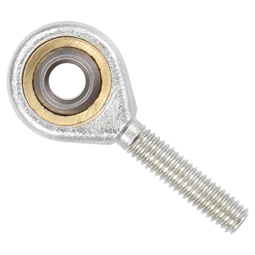 Kozelo Gelenkkopf - [6mm Bohrung M6x1.0 männliches Linksgewinde] Fisch-Gelenkkopf, Kohlenstoffstahl von Kozelo