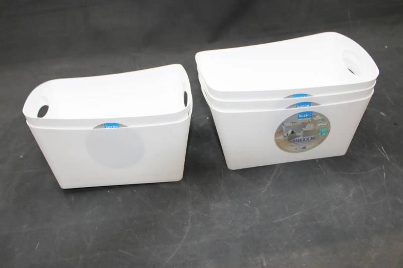 B-Ware Koziol Boxxx Aufbewahrungsbox M Recycled Aufbewahrungskiste 5 Stück Siehe Text B-Ware Koziol Boxxx Aufbewahrungsbox M Recycled Aufbewahrungskiste 5 Stück Siehe Text von Koziol