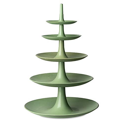 BABELL BIG Etagere nature leaf green von Koziol