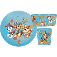 KOZIOL Kindergeschirr-Set "CONNECT PAW PATROL", (Set, 3 tlg., je 1 Kinderbecher, Kinderschale, Kinderteller), Made in Germany, 3 Teile, für 1 Person von Koziol