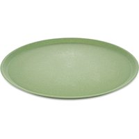 KOZIOL Speiseteller "CONNECT PLATE Ø 25,5 cm, aus biozirkulärem Material" Spülmaschinengeeignet und melaminfrei, Made in Germany von Koziol