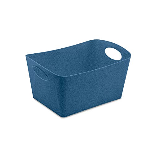 Koziol Aufbewahrungsbox Boxxx M, Box, Kiste, Korb, Aufbewahrung, Thermoplastischer Kunststoff, Organic Deep Blue, 3.5 L, 5744675 von Koziol