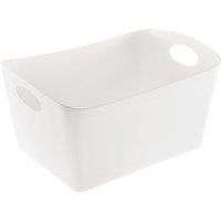 Koziol - Boxxx Aufbewahrungsbox L, recycled white von Koziol