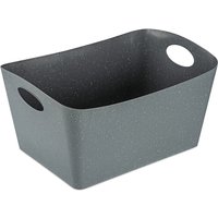 Koziol - Boxxx Aufbewahrungsbox L, recycled nature grey von Koziol