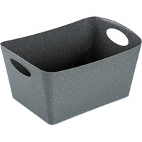 Koziol - Boxxx Aufbewahrungsbox M, recycled nature grey von Koziol