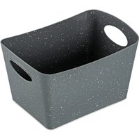 Koziol - Boxxx Aufbewahrungsbox S, recycled nature grey von Koziol