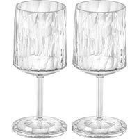Koziol - Club No. 9 Weinglas 0.2 l, crystal clear (2er-Set) von Koziol