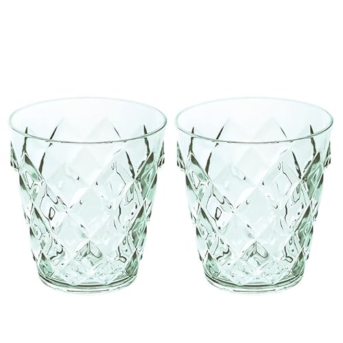 Koziol Crystal S 2er Set Glas transparent jade 4545653 von Koziol