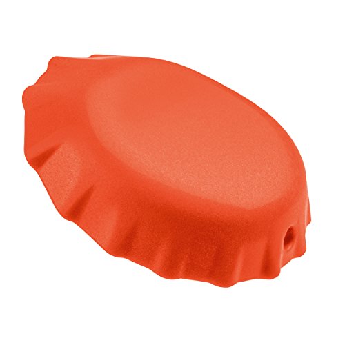 Koziol Flachenöffner Flaschenöffner Plopp in orange-rot, Edelstahl, 25x25x15 cm Koziol Flachenöffner Flaschenöffner Plopp in orange-rot, Edelstahl, 25x25x15 cm von Koziol