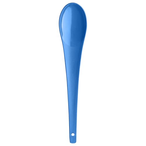 Koziol MOVE SPOON Mehrweg-Löffel aus Kunststoff, Länge 193 mm, 200er Set, Esslöffel, wiederverwendbar, bruchsicher, spülmaschinenfest, Take-Away, Catering, Events (strong blue) von Koziol